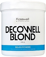 Whitening Powder, Sky Blue - Kosswell Professional Decowell Blond — photo N14