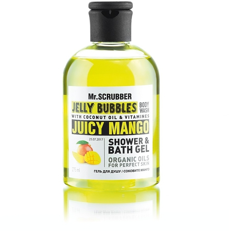 Shower Gel - Mr.Scrubber Jelly Bubbles Juicy Mango Shower & Bath Gel — photo N2