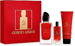 Fragrances, Perfumes, Cosmetics Giorgio Armani Si Passione - Set (edp/100ml + edp/15ml + b/lot/75ml) 