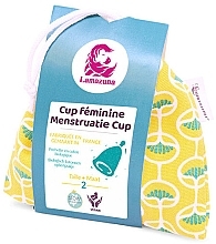 Hygienic Menstrual Cup, size 2, yellow case - Lamazuna — photo N1