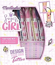 Temporary Tattoo Set - Martinelia Super Girl Tattoo Kit — photo N1