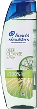 Fragrances, Perfumes, Cosmetics Anti-Dandruff Shampoo "Deep Cleansing. Oiliness Control" - Head & Shoulders Deep Cleanse Oil Control Shampoo