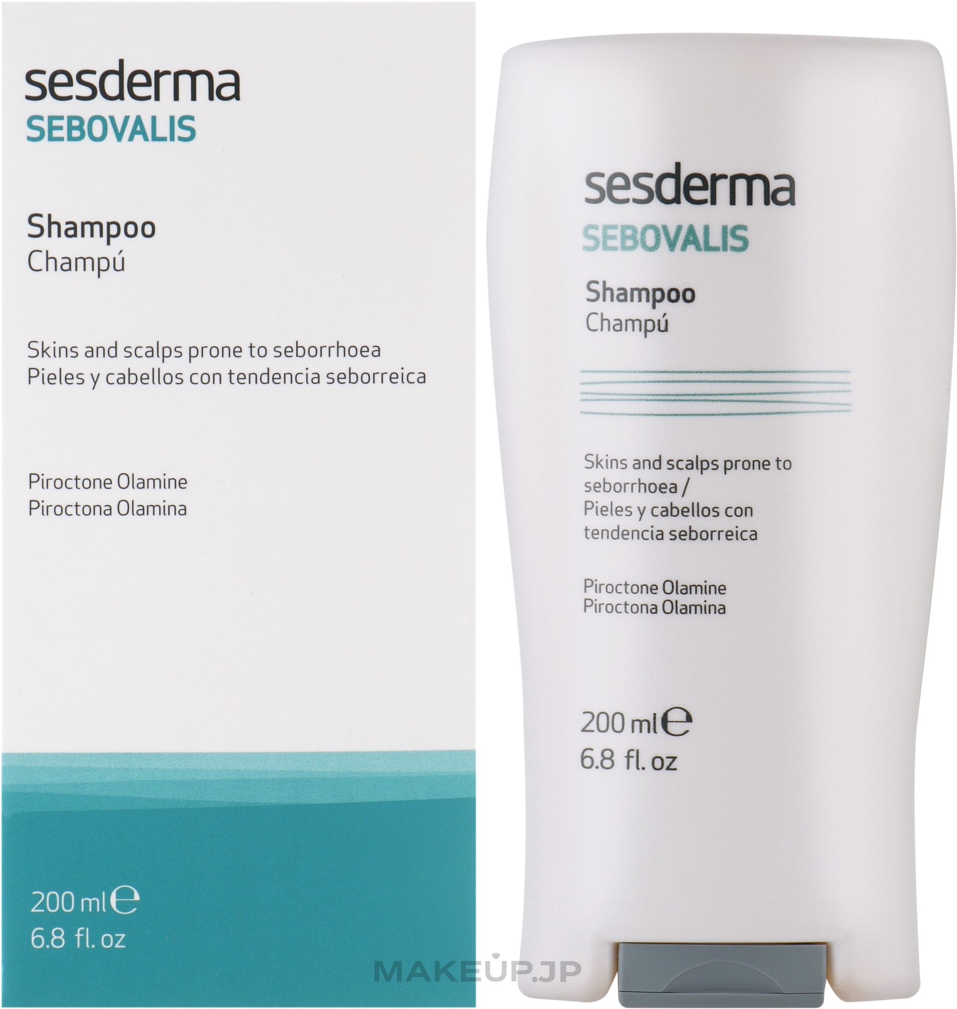 Anti-Dandruff Shampoo - SesDerma Laboratories Sebovalis FTherapeutic Shampoo — photo 200 ml