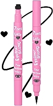 Eyeliner Stamp - 7 Days Your Emotions Today Cute Eyeliner Stamp — photo N1