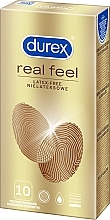 Real Feel Condoms, 10 pcs - Durex Real Feel Condoms — photo N1