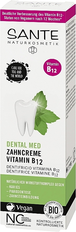 Toothpaste - Sante Dental Med Toothpaste Vitamin B12 — photo N2