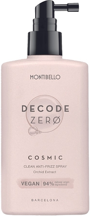 Anti-Frizz Hair Spray - Montibello Decode Zero Cosmic Anti-Frizz Spray — photo N1