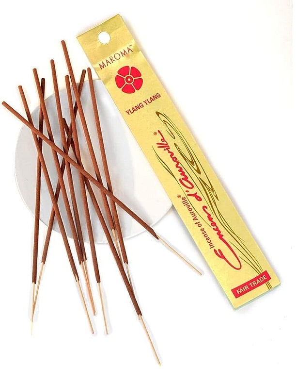 Ylang-Ylang Incense Sticks - Maroma Encens d'Auroville Stick Incense Ylang Ylang — photo N3