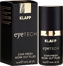Fragrances, Perfumes, Cosmetics Eye Fluid "Star Work Out" - Klapp Eyetech Star Fresh Work Out Fluid