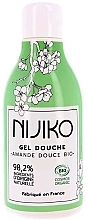 Fragrances, Perfumes, Cosmetics Sweet Almond Shower Gel - Nijiko Organic Sweet Almond Shower Gel