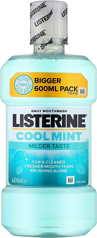 Mouthwash - Listerine Cool Mint Mild Taste — photo N1