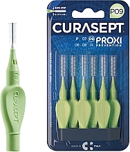 Fragrances, Perfumes, Cosmetics Interdental Brushes P09, 0.9 mm, green - Curaprox Curasept Proxi Prevention Light Green