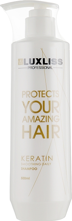 Keratin Daily Care Shampoo - Luxliss Keratin Daily Care Shampoo — photo N1