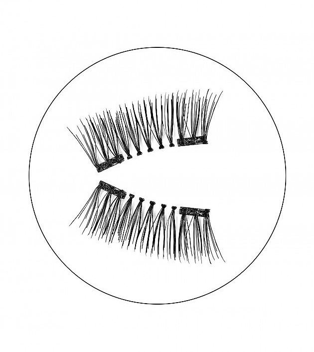 False Lashes Set "Morgane" - Peggy Sage — photo N2