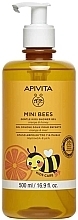 Fragrances, Perfumes, Cosmetics Orange and Honey Gentle Baby Shower Gel with  - Apivita Mini Bees Gentle Kids Shower Gel