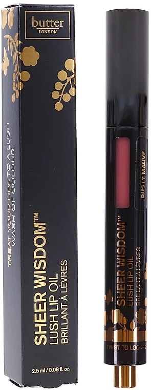 Lip Oil - Butter London Sheer Wisdom Lush Lip Oil — photo N1