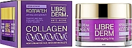 Fragrances, Perfumes, Cosmetics Firming Anti-Wrinkle Night Cream - Librederm Collagen Day Face Cream