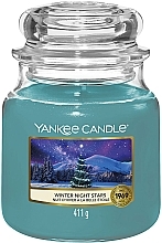 Scented Candle in Jar - Yankee Candle Winter Night Stars Jar Candle — photo N3