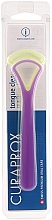 Fragrances, Perfumes, Cosmetics Tongue Cleaner Set CTC 203, purple + yellow - Curaprox Tongue Cleaner