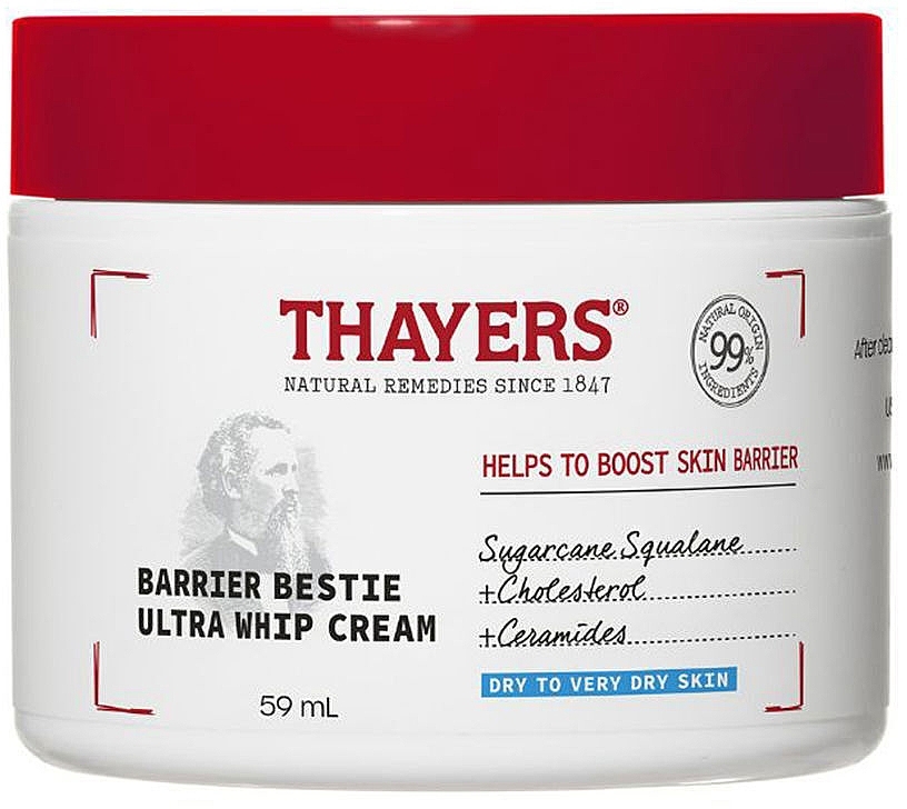 Cream for Dry & Very Dry Skin - Thayers Barrier Bestie Ultra Whip Cream — photo N1