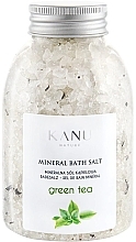 Fragrances, Perfumes, Cosmetics Mineral Bath Salt "Green Tea" - Kanu Nature Mineral Green Tea Bath Salt