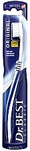 Fragrances, Perfumes, Cosmetics Medium-Hard Toothbrush - Dr. Best Original Short Head Medium