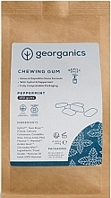 Peppermint Chewing Gum - Georganics Natural Chewing Gum Refill English Peppermint (refill) — photo N1