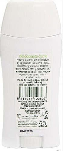 Deodorant Stick - Instituto Espanol Healthy Skin Cream Desodorante — photo N2