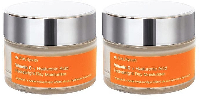 Moisturizing Day Face Cream Set - Dr. Eve_Ryouth Vitamin C + Hyaluronic Acid Hydrabright Day Moisturiser — photo N1