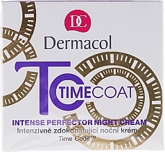 Fragrances, Perfumes, Cosmetics Night Face Cream - Dermacol Time Coat Intense Perfector Night Cream