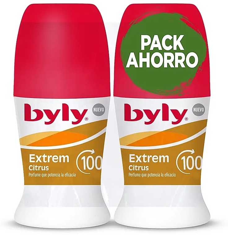 Set - Byly Extrem Citrus (deo/roll/2x50ml) — photo N1