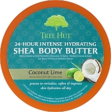 Fragrances, Perfumes, Cosmetics Body Butter "Coconut and Lime" - Tree Hut Body Butter