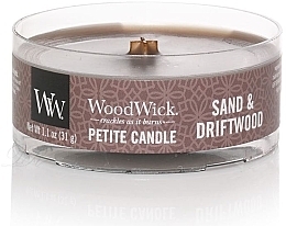 Fragrances, Perfumes, Cosmetics Scented Candle - WoodWick Sand & Driftwood Scented Candle