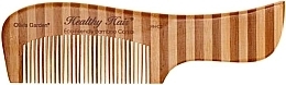 Bamboo Hair Comb, 2 - Olivia Garden Healthy Hair Eco-Friendly Bamboo Comb 2 — photo N1