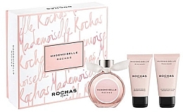 Fragrances, Perfumes, Cosmetics Rochas Mademoiselle Rochas - Set (edp/50ml + b/lot/50ml + sh/gel/50ml)