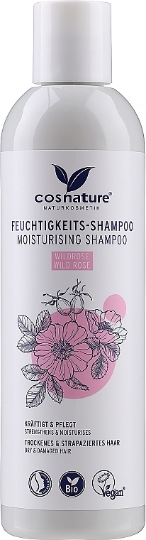 Moisturizing Rosehip Shampoo - Cosnature Moisturising Shampoo — photo N1