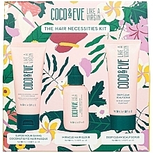 Fragrances, Perfumes, Cosmetics Set - Coco & Eve Hair Necessities Kit (scalp/scr/50ml+ h/mask/60ml + h/elixir/50ml)