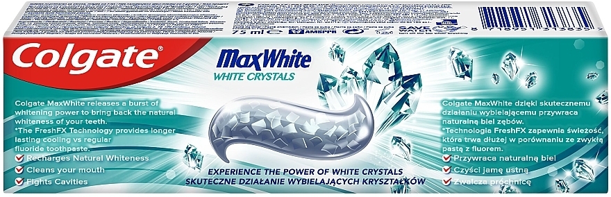 Toothpaste "MaxWhite" - Colgate MaxWhite — photo N4