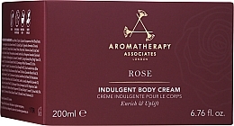 Moisturising Body Cream - Aromatherapy Associates Indulgence Rose Body Cream — photo N3