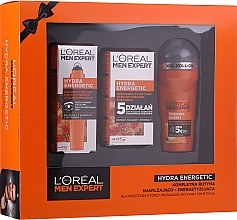 Fragrances, Perfumes, Cosmetics Set - L'Oreal Paris Men Expert (deo/50ml + cr/50ml + eye/roller/10ml)