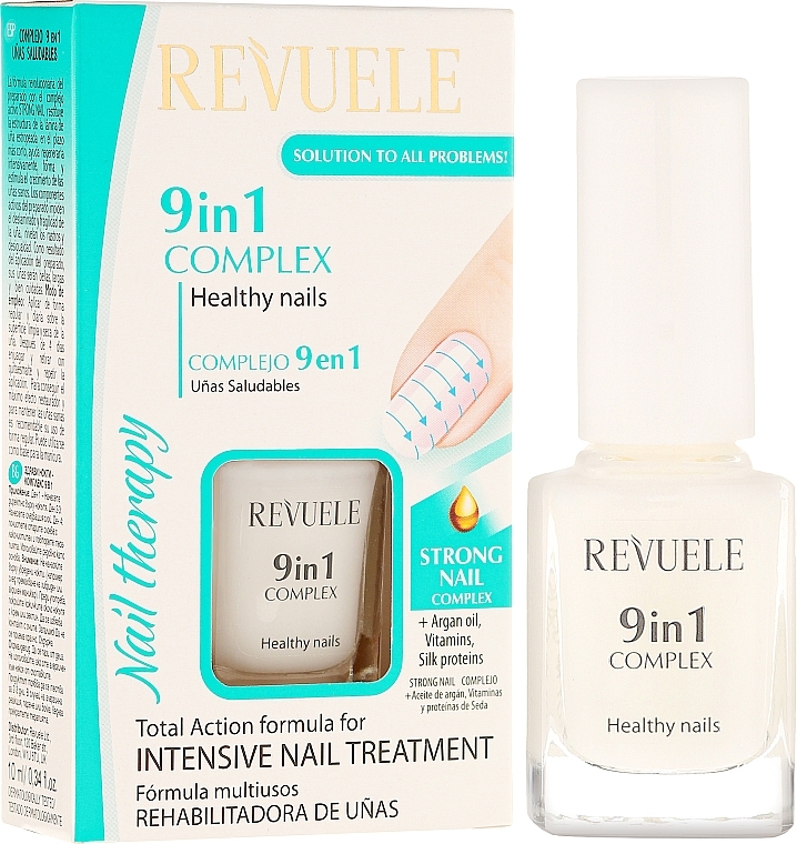 9-in-1 Nail Complex "Healthy Nails" - Revuele Nail Therapy — photo N1