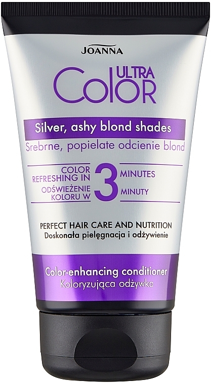 Color Conditioner "Silver, ash blond shades" - Joanna Ultra Color System — photo N1