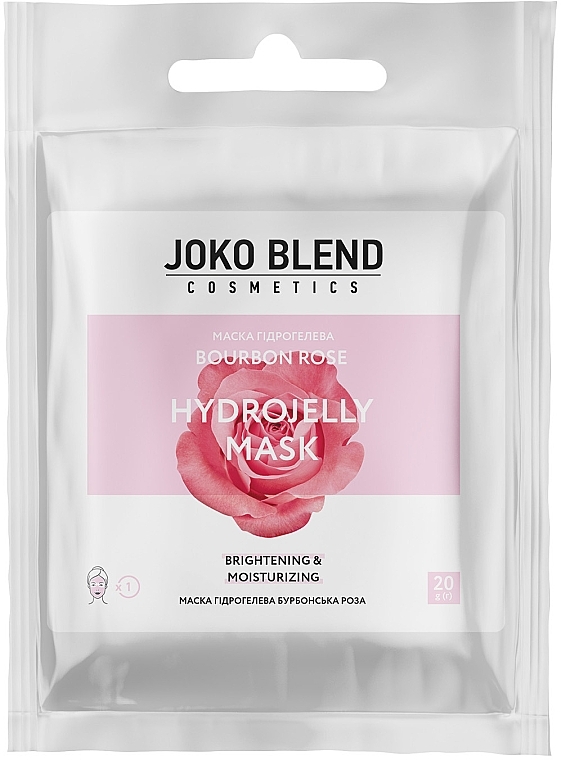 Hydrogel Face Mask - Joko Blend Bourbon Rose Hydrojelly Mask — photo N1