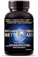 Fragrances, Perfumes, Cosmetics Dietary Supplement 'Marine collagen. Better hair' - Intenson Perfect Hair Booster Formula