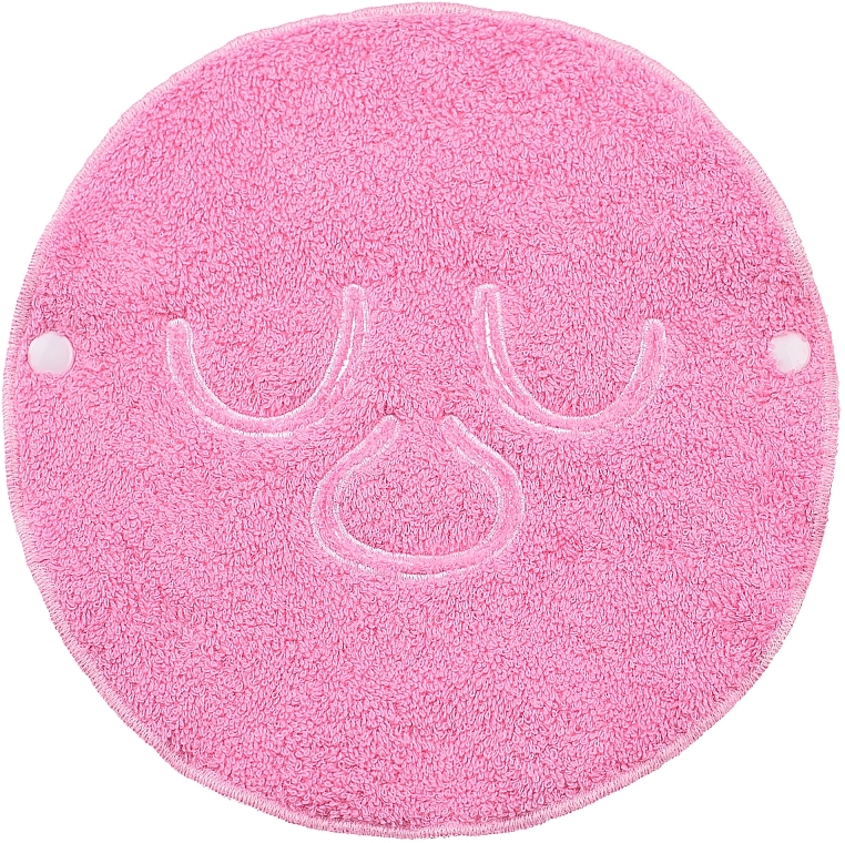 Beauty Treatment Compression Towel, pink - MAKEUP Facial Spa Cold & Hot Compress Pink — photo N1