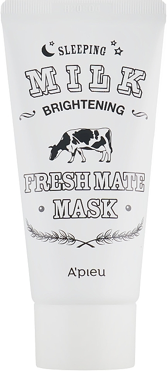 Brightening Milk Protein Night Mask - A'pieu Fresh Mate — photo N1