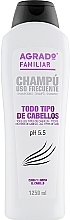 Family Shampoo for All Hair Types - Agrado Family Shampoo — photo N1