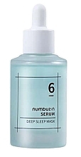 Fragrances, Perfumes, Cosmetics Night Face Mask - Numbuzin No.6 Deep Sleep Mask Serum