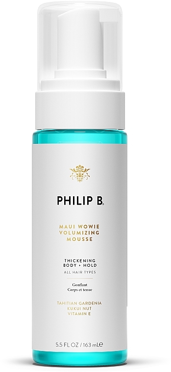 Volumizing Mousse - Philip B Maui Wowie Volumizing Mousse — photo N1