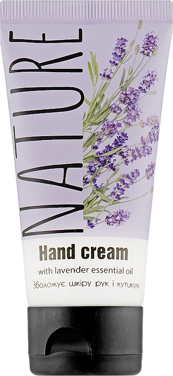 Hand Cream with Lavender Oil - Bioton Cosmetics Nature — photo N1